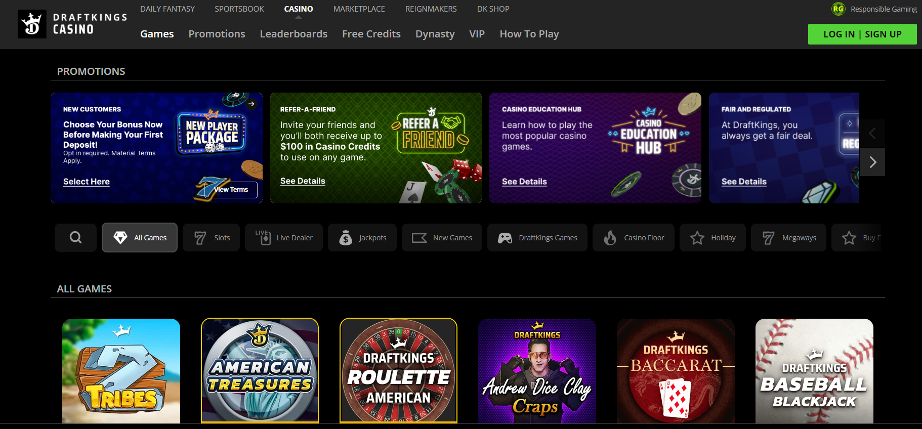 While Famous for DFS and Sports Betting DraftKings also Offers One of the Top Casino Experiences in the US
